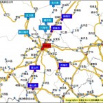 ブン川県(汶川县)周辺地図 ブン川県(汶川县)周辺地図